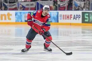 Minnesota Wildin Mats Zuccarello on Norjan johtavia pelaajia maajoukkueessa