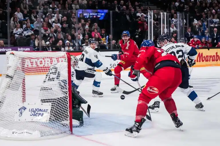 Leijonat pesi kasvojaan – Tshekki nurin