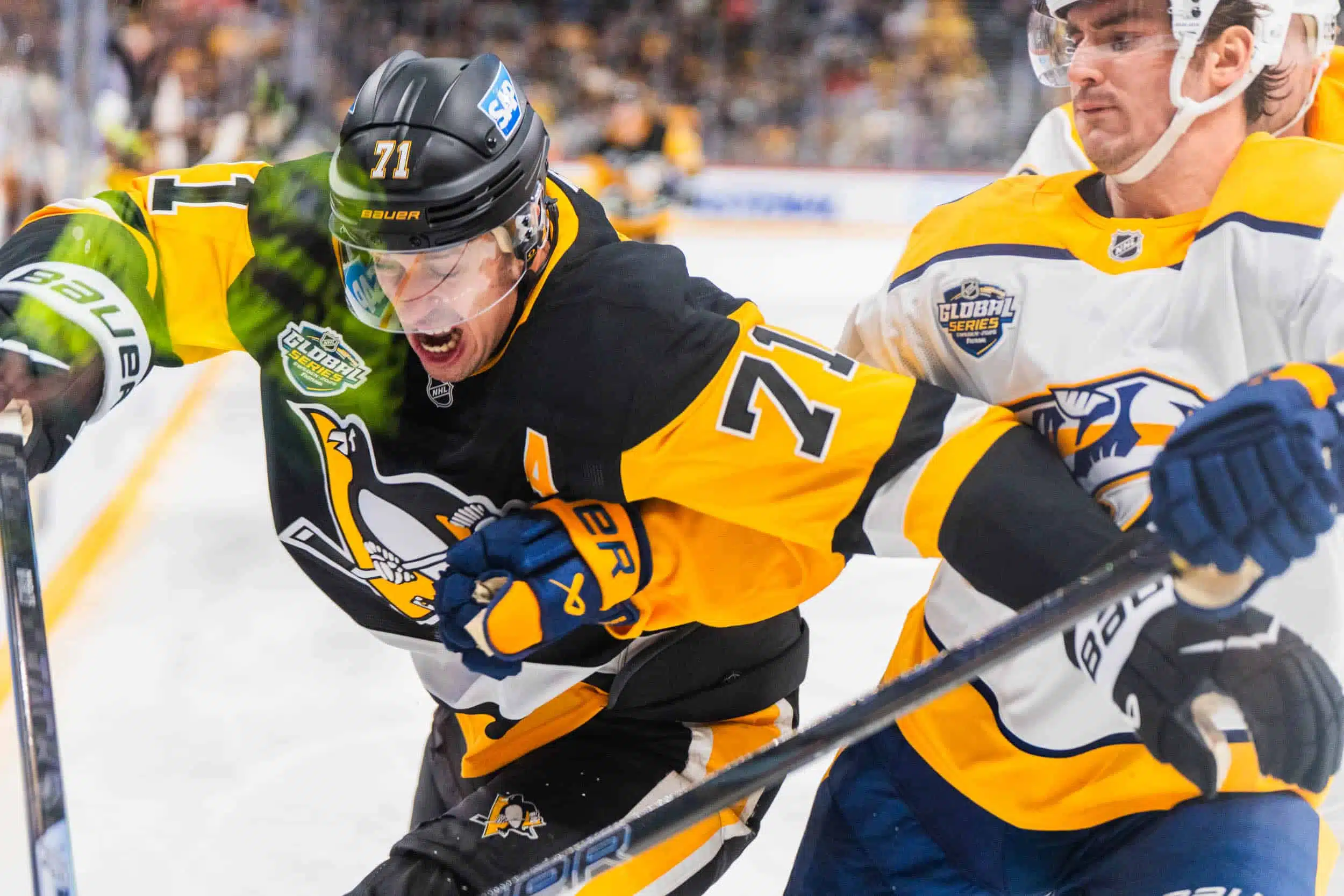 NHL:n venäläistähti sekosi – silmitön viikateisku tallentui kameroihin