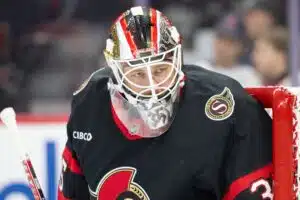 Ottawa Senatorsin maalivahti Linus Ullmark